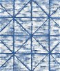 Seabrook Designs Ness Blue & White Wallpaper