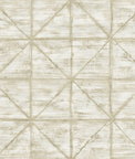 Seabrook Designs Ness Light Greige & Off-White Wallpaper