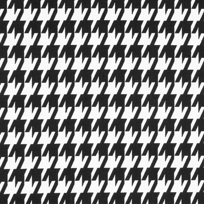 Premier Prints Large Houndstooth Black Fabric image 1 of 5