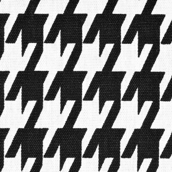 Premier Prints Large Houndstooth Black Fabric image 2 of 5