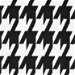 Premier Prints Large Houndstooth Black Fabric thumbnail image 2 of 5