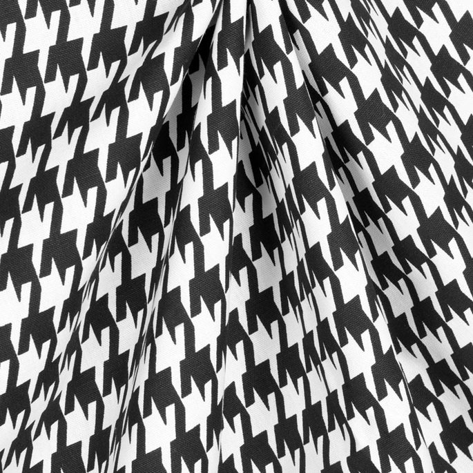 Premier Prints Large Houndstooth Black Fabric image 4 of 5