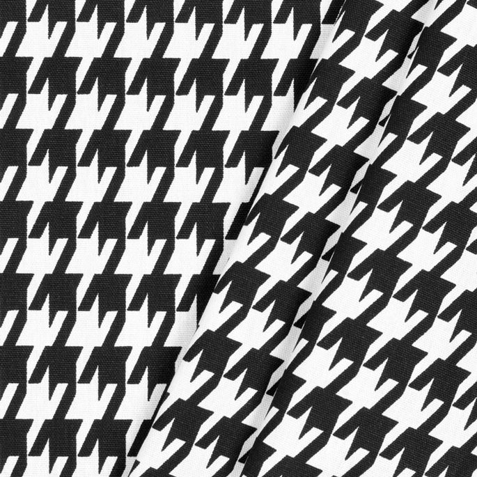 Premier Prints Large Houndstooth Black Fabric image 5 of 5