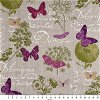 Stof Butterfly Naturel Fabric - Image 4