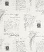 Stof Manuscrit Blanc Fabric