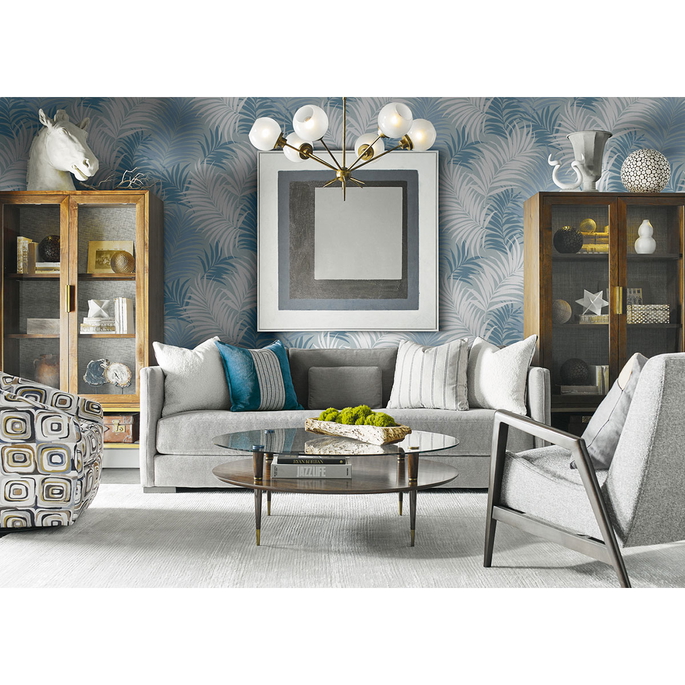 Lillian August Via Palma Blue Frost/Carolina Blue/Air Force Blue Wallpaper image 2 of 2