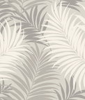 Lillian August Via Palma Cove Gray & Winter Fog Wallpaper