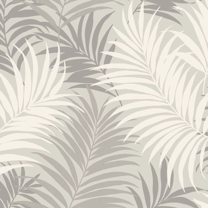 Lillian August Via Palma Cove Gray &amp; Winter Fog Wallpaper image 1 of 2