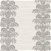 Lillian August Palm Frond Stripe Stringcloth Charcoal &amp; Ivory Wallpaper thumbnail image 1 of 2
