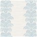 Lillian August Palm Frond Stripe Stringcloth Blue Frost &amp; Bone White Wallpaper thumbnail image 1 of 2