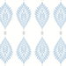 Lillian August Mirasol Palm Frond Carolina Blue & Eggshell Wallpaper
