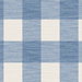 Lillian August Rugby Gingham Coastal Blue & Ivory Wallpaper