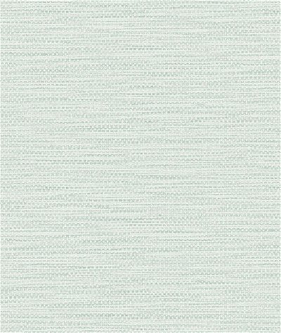 Lillian August Faux Linen Weave Sea Glass Wallpaper