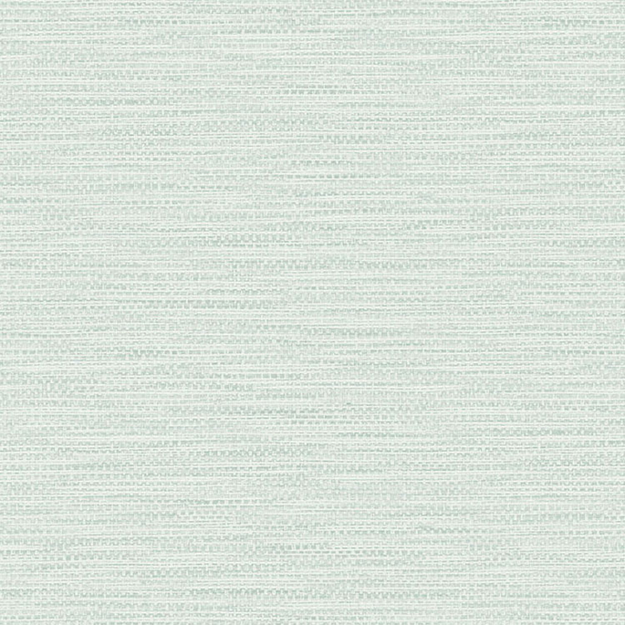Lillian August Faux Linen Weave Sea Glass Wallpaper image 1 of 2