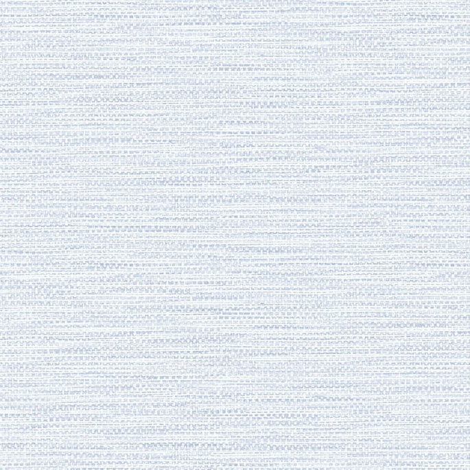 Lillian August Faux Linen Weave Blue Frost Wallpaper image 1 of 2