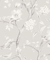 Lillian August Southport Floral Trail Sky Blue & Arrowroot Fabric ...