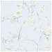 Lillian August Southport Floral Trail Blue Frost &amp; Cove Gray Wallpaper thumbnail image 1 of 2