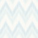 Lillian August Regent Flamestitch Stringcloth Blue Frost & Eggshell Wallpaper