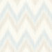Lillian August Regent Flamestitch Stringcloth Sky Blue & Arrowroot Wallpaper