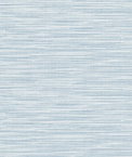 Lillian August Reef Stringcloth Blue Frost Wallpaper