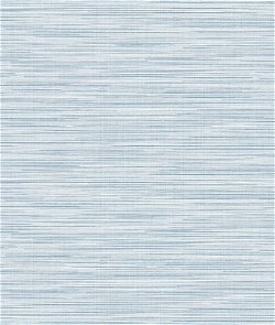 Lillian August Reef Stringcloth Blue Frost Wallpaper