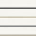 Lillian August Crew Stripe Ivory/Wrought Iron/Sand Dollar Wallpaper
