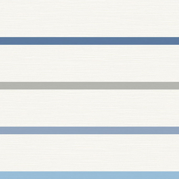 Lillian August Crew Stripe Air Force Blue/Gray/Eggshell Wallpaper image 1 of 2