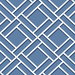 Lillian August Block Trellis Coastal Blue & Navy Wallpaper
