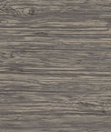 Lillian August Washed Shiplap Embossed Vinyl Dark Ash Wallpaper