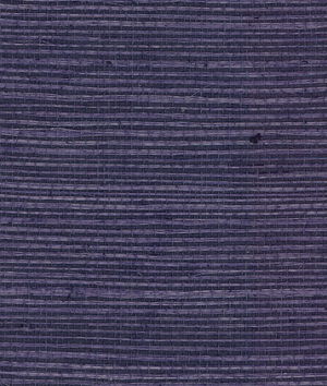 Lillian August Sisal Grasscloth Indigo Wallpaper