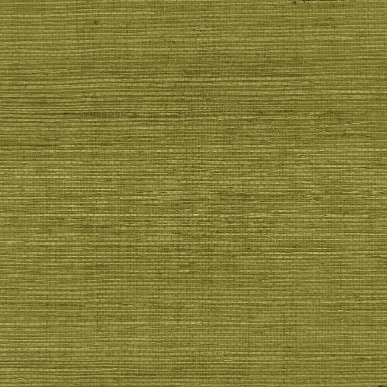 Lillian August Sisal Grasscloth Olive Wallpaper
