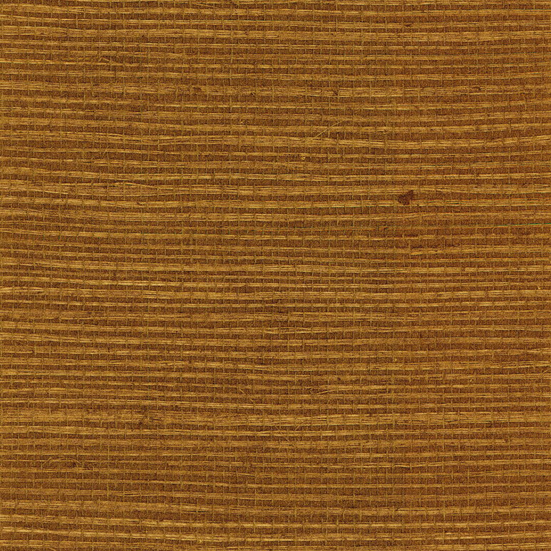 Lillian August Sisal Grasscloth Bronze &amp; Gold Shimmer Wallpaper