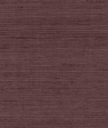 Lillian August Sisal Grasscloth Deep Plum Wallpaper