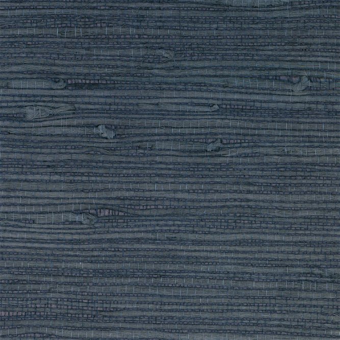 Lillian August Jute Grasscloth Aegean Blue Wallpaper