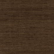 Lillian August Sisal Grasscloth Chocolate Wallpaper