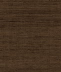 Lillian August Sisal Grasscloth Chocolate Wallpaper