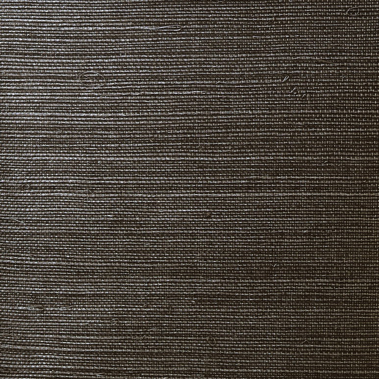Lillian August Sisal Grasscloth Onyx Wallpaper