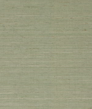 Lillian August Sisal Grasscloth Tender Green Wallpaper