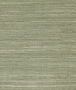 Lillian August Sisal Grasscloth Tender Green Wallpaper