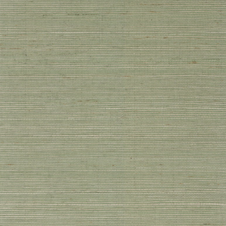 Lillian August Sisal Grasscloth Tender Green Wallpaper
