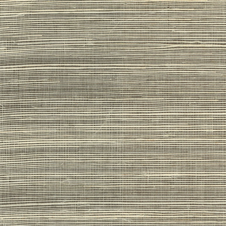 Lillian August Sisal Grasscloth Salt &amp; Pepper Wallpaper