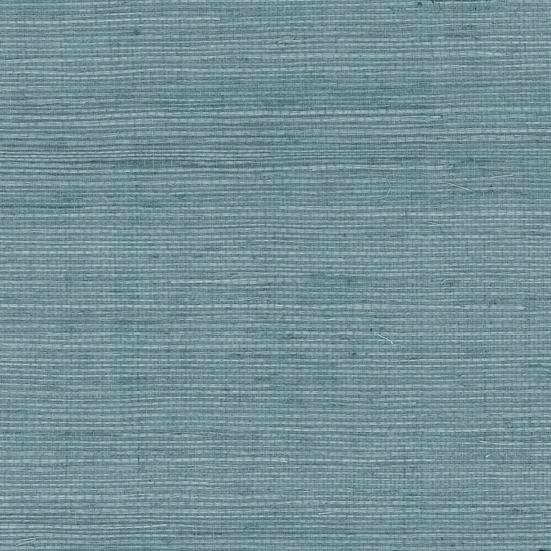 Lillian August Sisal Grasscloth Blue Skies Wallpaper