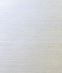 Lillian August Sisal Grasscloth Metallic Silver & Ivory Wallpaper