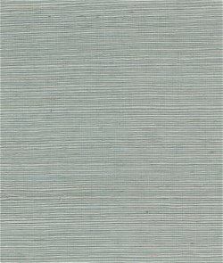 Lillian August Sisal Grasscloth Powder Blue Wallpaper