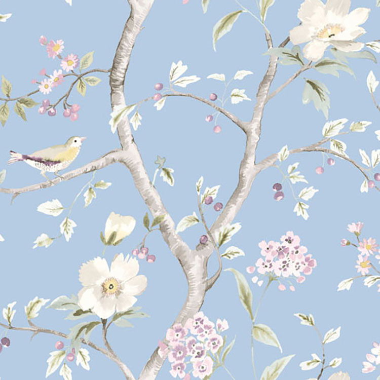 LN11108  Southport Floral Trail WallpaperLuxe Retreat by Lillian August