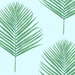Lillian August Peel & Stick Maui Palm Celeste & Jade Wallpaper
