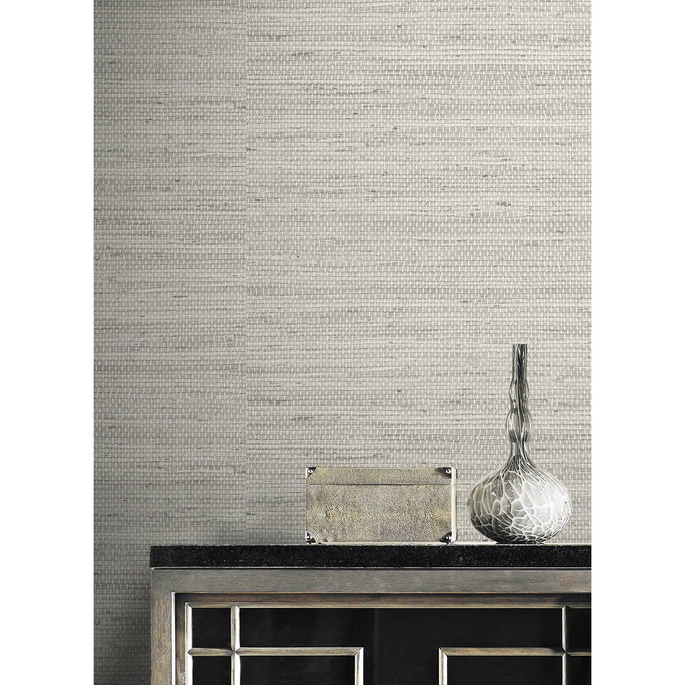 Lillian August Peel &amp; Stick Luxe Weave Lunar Rock Wallpaper image 3 of 4