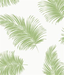 Lillian August Peel & Stick Tossed Palm Summer Fern Wallpaper