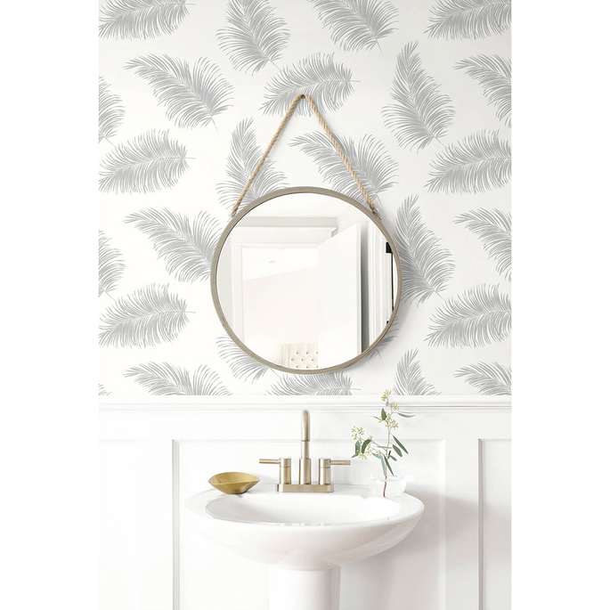 Lillian August Peel &amp; Stick Tossed Palm Alloy Wallpaper image 3 of 4