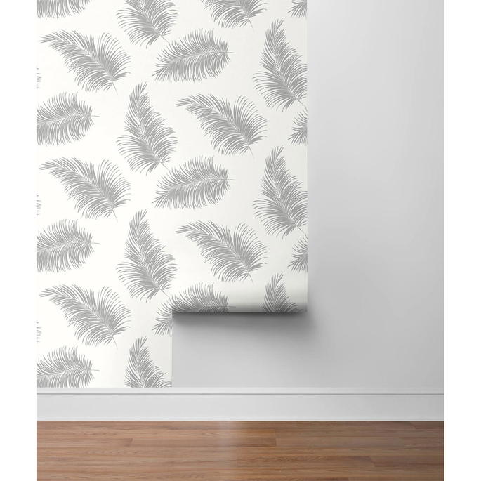 Lillian August Peel &amp; Stick Tossed Palm Alloy Wallpaper image 4 of 4
